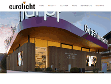 Tablet Screenshot of eurolicht.com